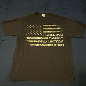 Black Graphic Men's T-Shirt